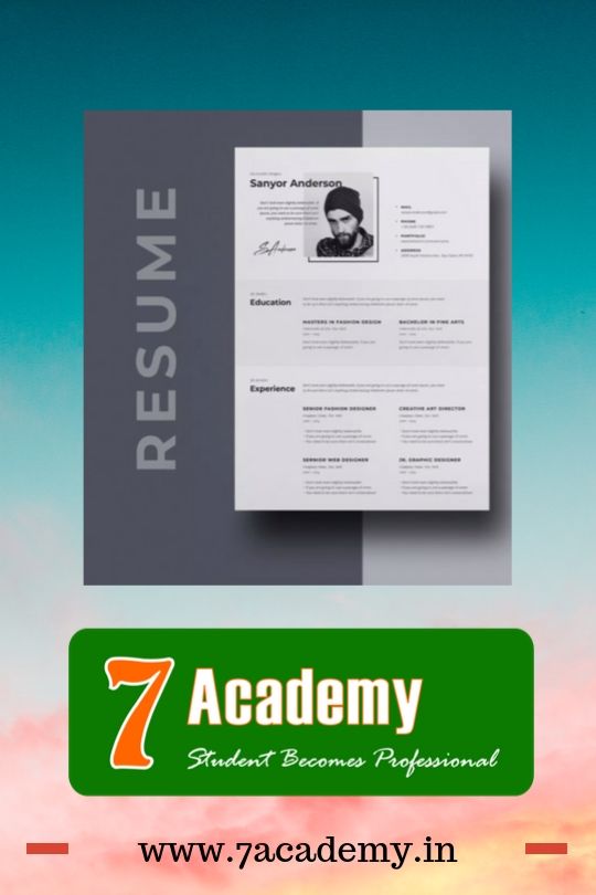 THE BENEFITS OF A PERFECT RESUME