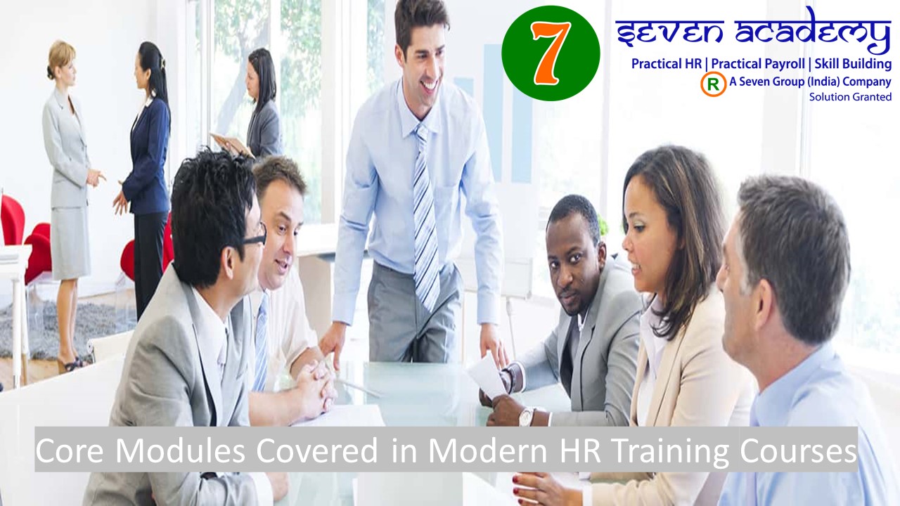 Core Modules Covered in Modern HR Training Courses